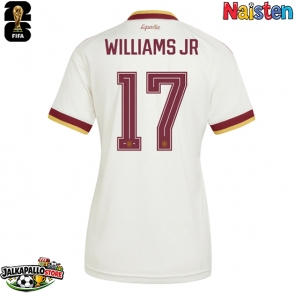 Espanja Nico Williams #17 Vieraspaita Naisten MM-kisat 2026 Lyhythihainen